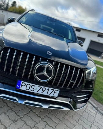 Mercedes-Benz GLE cena 374999 przebieg: 52000, rok produkcji 2021 z Kalisz małe 596